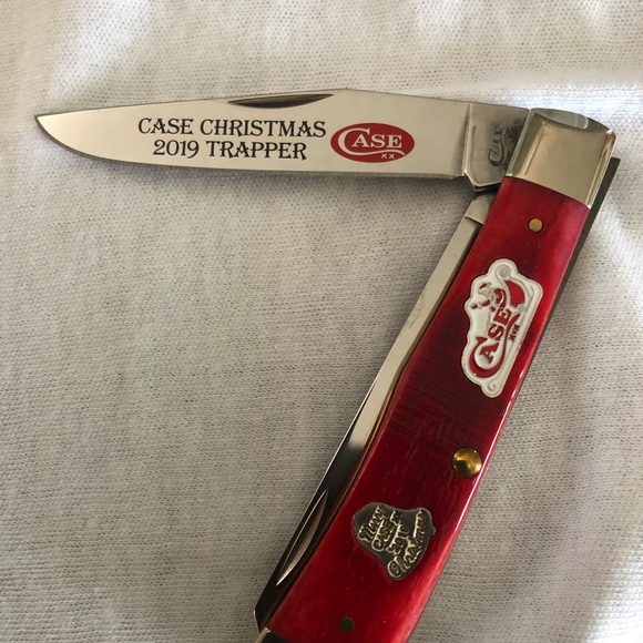 Case Knife New Never Used Christmas 2019 Trapper - Picture 4 of 5